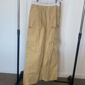 Alexander Wang | Beige Cargo Rave Trousers